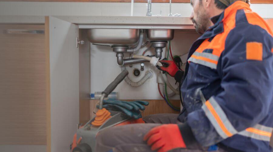 Professional slab leak plumber services in Merom, IN